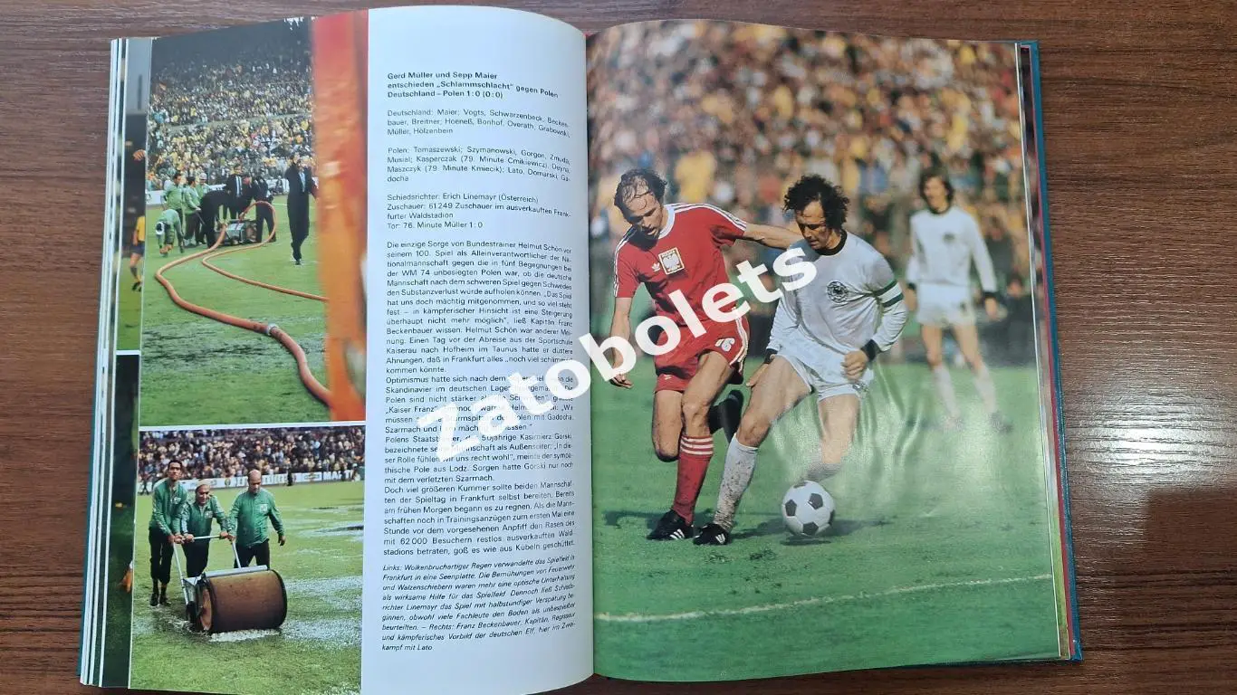 Книга Фотоальбом Чемпионат мира по футболу 1974 Германия Брайтнер 5