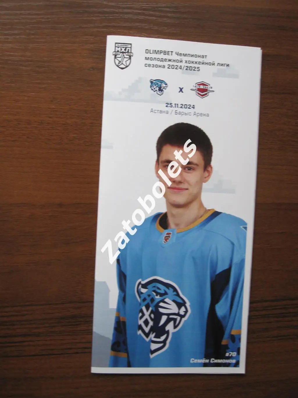 Снежные барсы Астана Казахстан - Чайка Нижний Новгород 25.11.2024