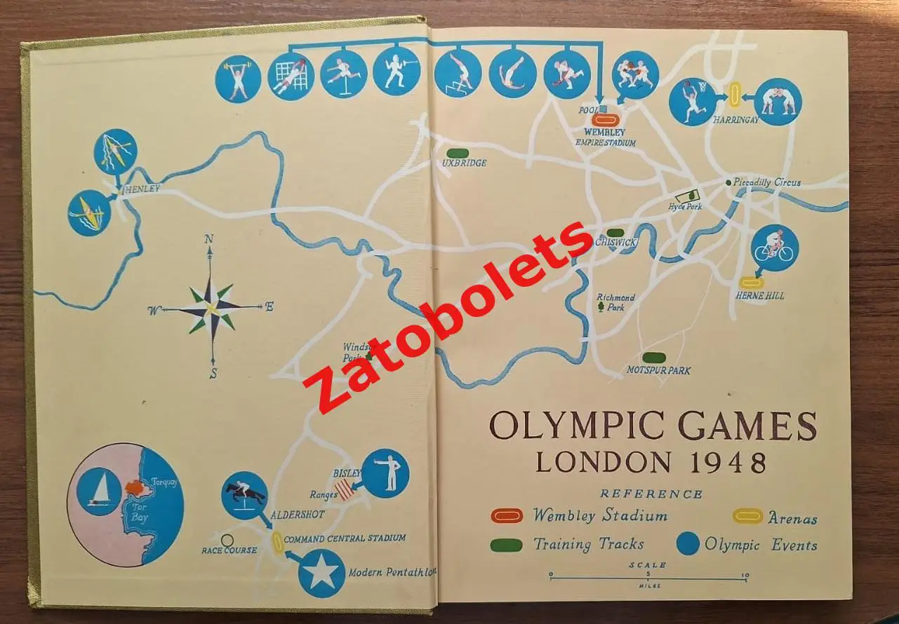 Олимпийские Игры Олимпиада 1948 Лондон Санкт-Мориц Отчет Олимп комитета США 2