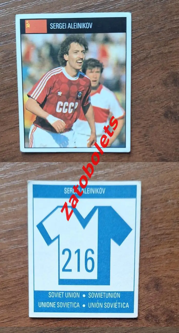 Сергей Алейников Сборная СССР Чемпионат Мира 1990