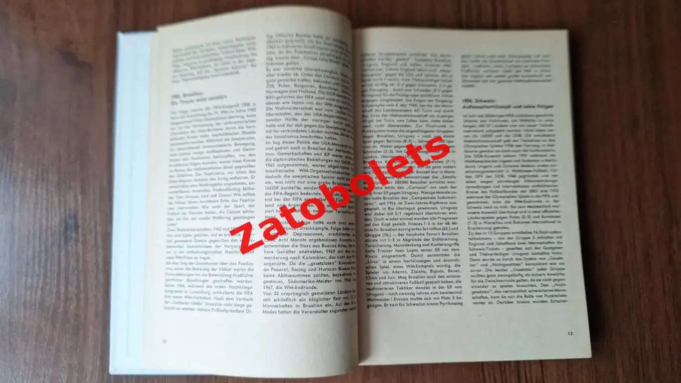 Книга Фотоальбом Чемпионат мира по футболу 1974 Германия 1