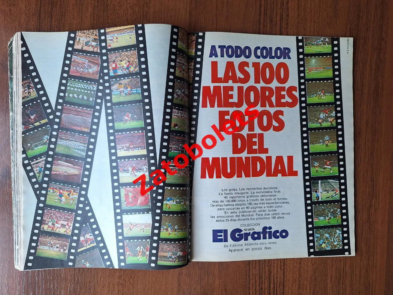 Чемпионат Мира 1978 Аргентина Финал Итоги Футбол El Grafico 5