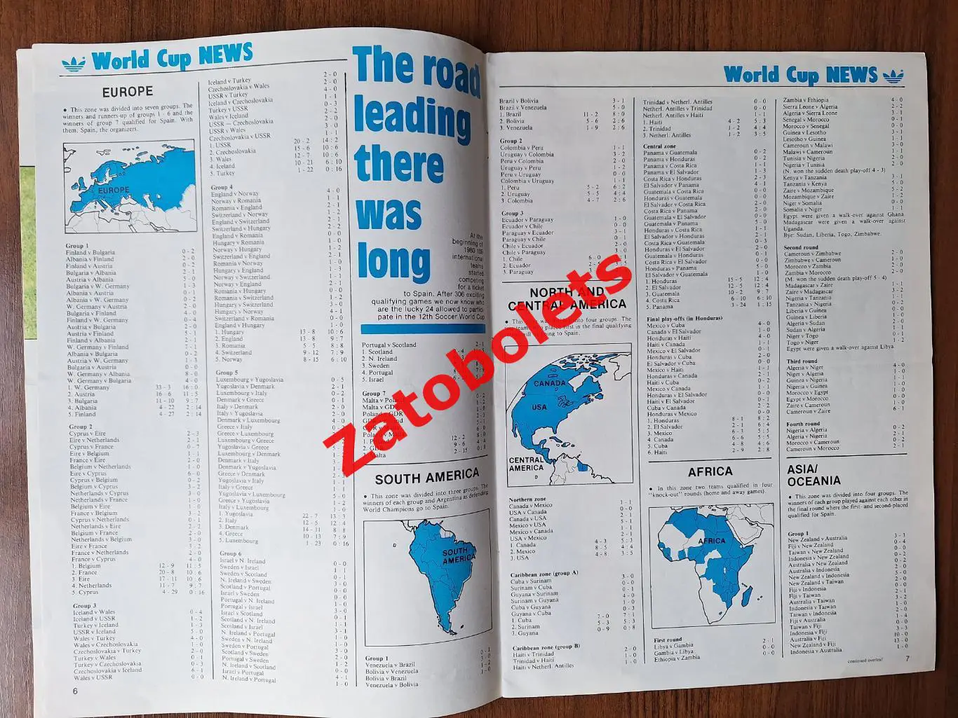 Adidas NEWS Превью Чемпионат Мира 1982 Испания Сборная СССР 3