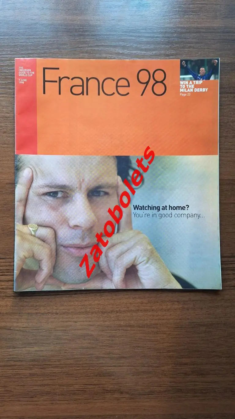 Футбол The Observer Альбом / Чемпионат мира 1998 Франция