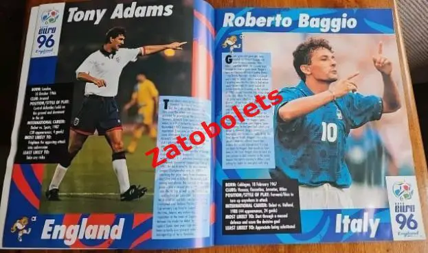 Чемпионат Европы 1996 The Official superstars / Сборная России 2