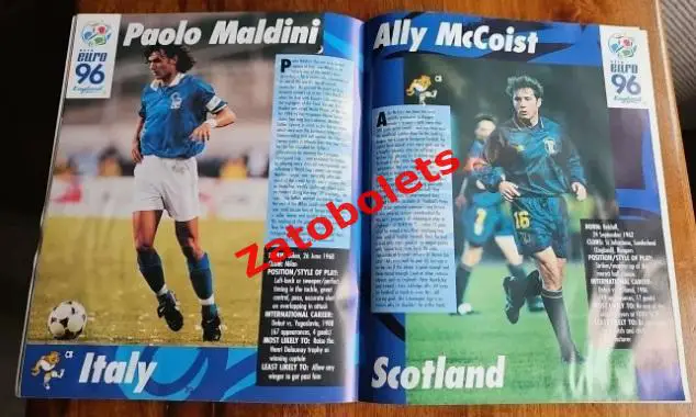 Чемпионат Европы 1996 The Official superstars / Сборная России 3