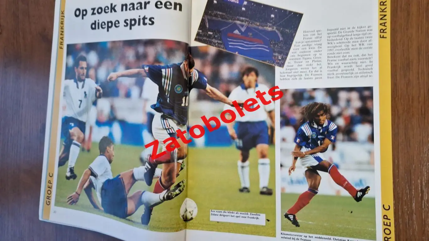 Чемпионат мира 1998 Франция Гид представление команд изд.Голландия 4