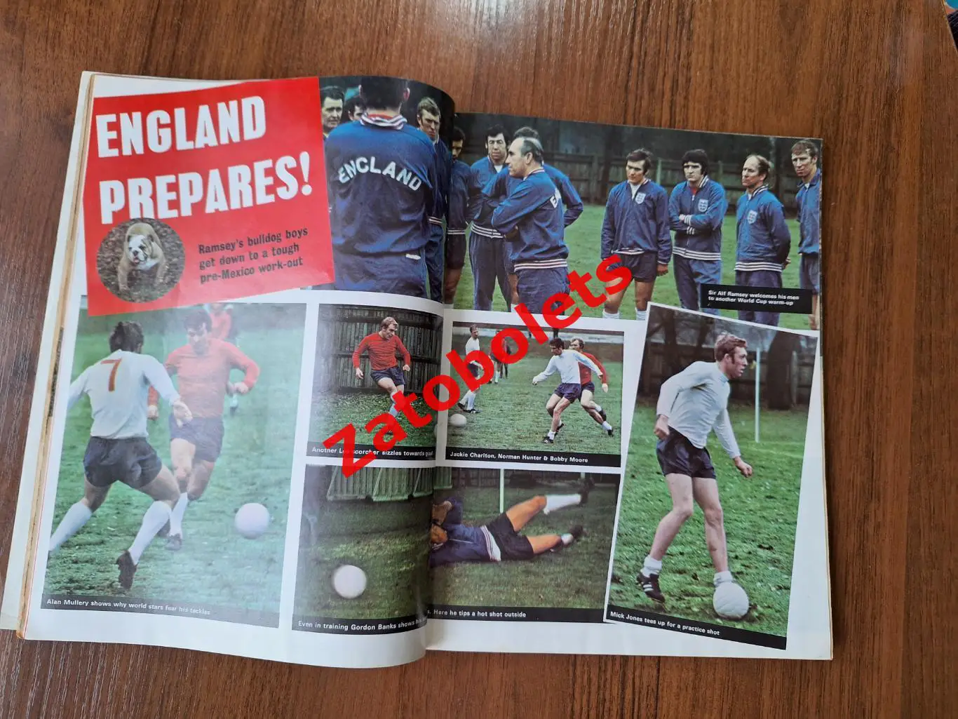 Спецвыпуск Чемпионат мира Мексика 1970 представление команд 6