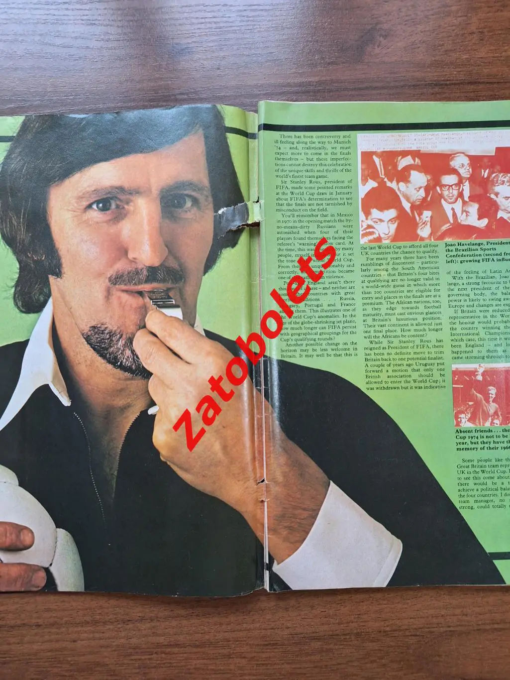 Спецвыпуск Radio - Times Чемпионат Мира 1974 Германия 1