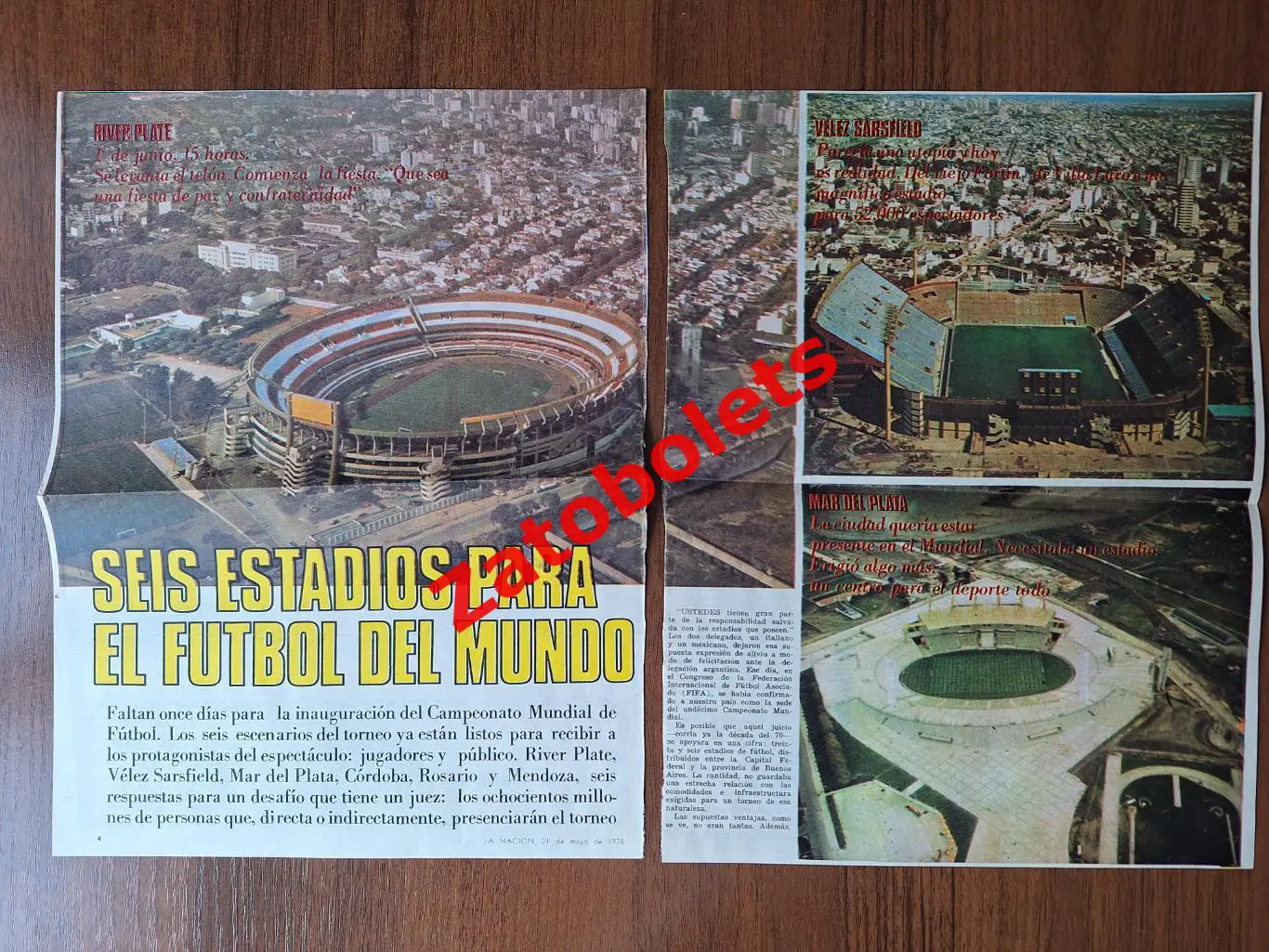 Сто лучших фото Чемпионат Мира 1978 Аргентина Итоги Футбол El Grafico Спецвыпуск 2