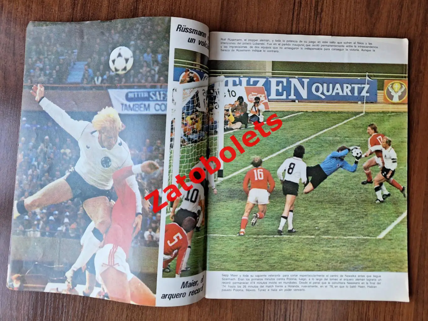 Сто лучших фото Чемпионат Мира 1978 Аргентина Итоги Футбол El Grafico Спецвыпуск 4