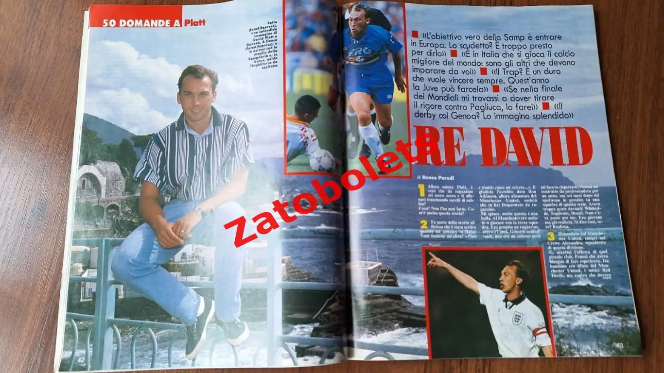 Guerin Sportivo 40 - 1993 Гуэрин Спортиво Еврокубки Локомотив - Ювентус Марадона 4