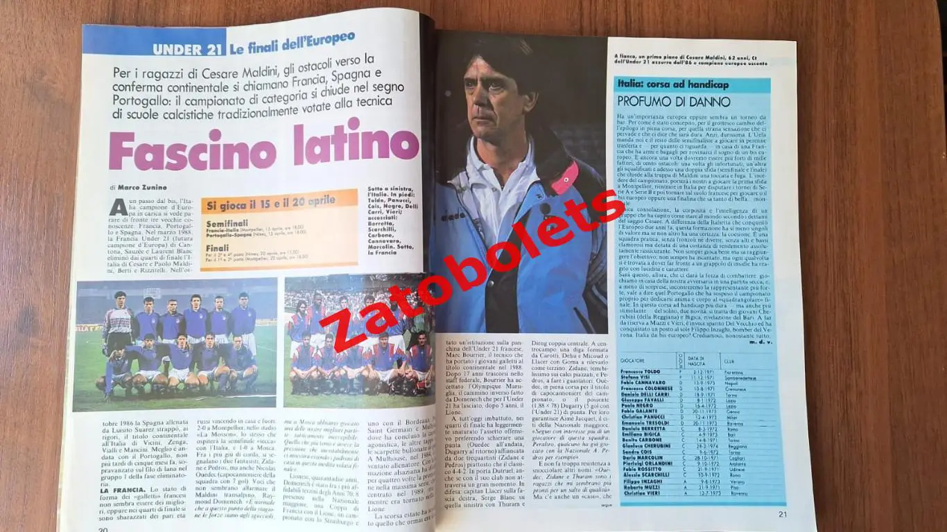 Guerin Sportivo 15 1994 Гуэрин Спортиво Баджо Чемпионат Мира 4