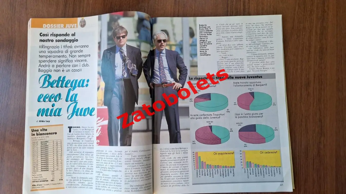 Guerin Sportivo 14 1994 Гуэрин Спортиво Дзофф Дель Пьеро Марадона Пеле 3