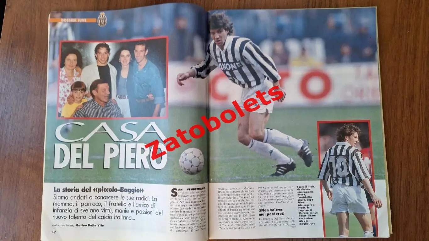 Guerin Sportivo 14 1994 Гуэрин Спортиво Дзофф Дель Пьеро Марадона Пеле 4