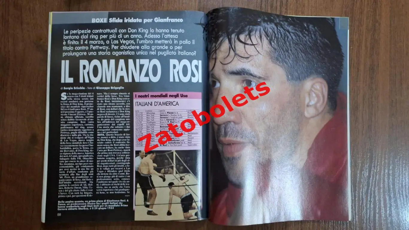 Guerin Sportivo 9 - 1994 Гуэрин Спортиво Росси Бокс Южная Америка 4