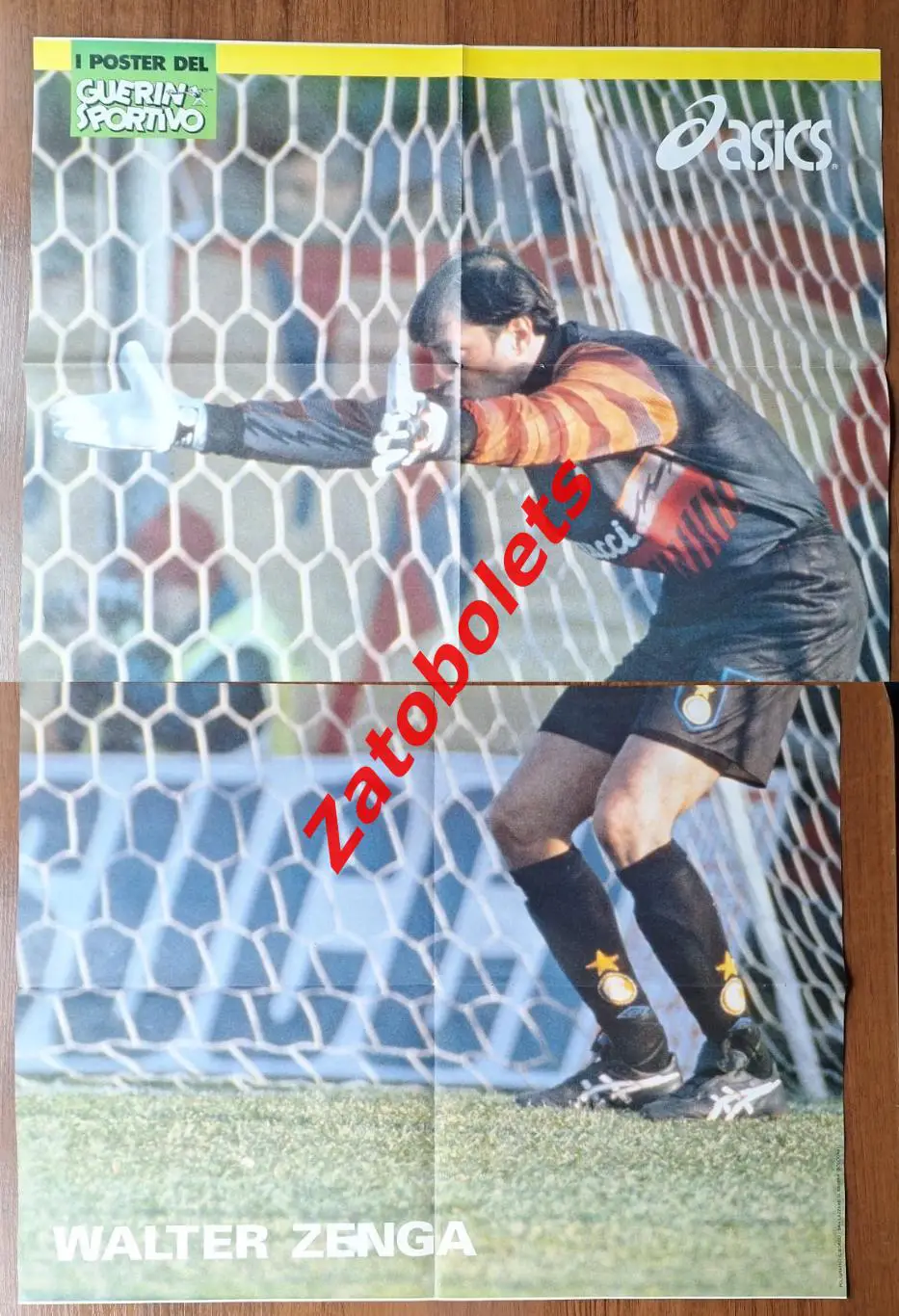 Вальтер Дзенга Интер / Италия из Guerin Sportivo / Гуэрин Спортиво 1993