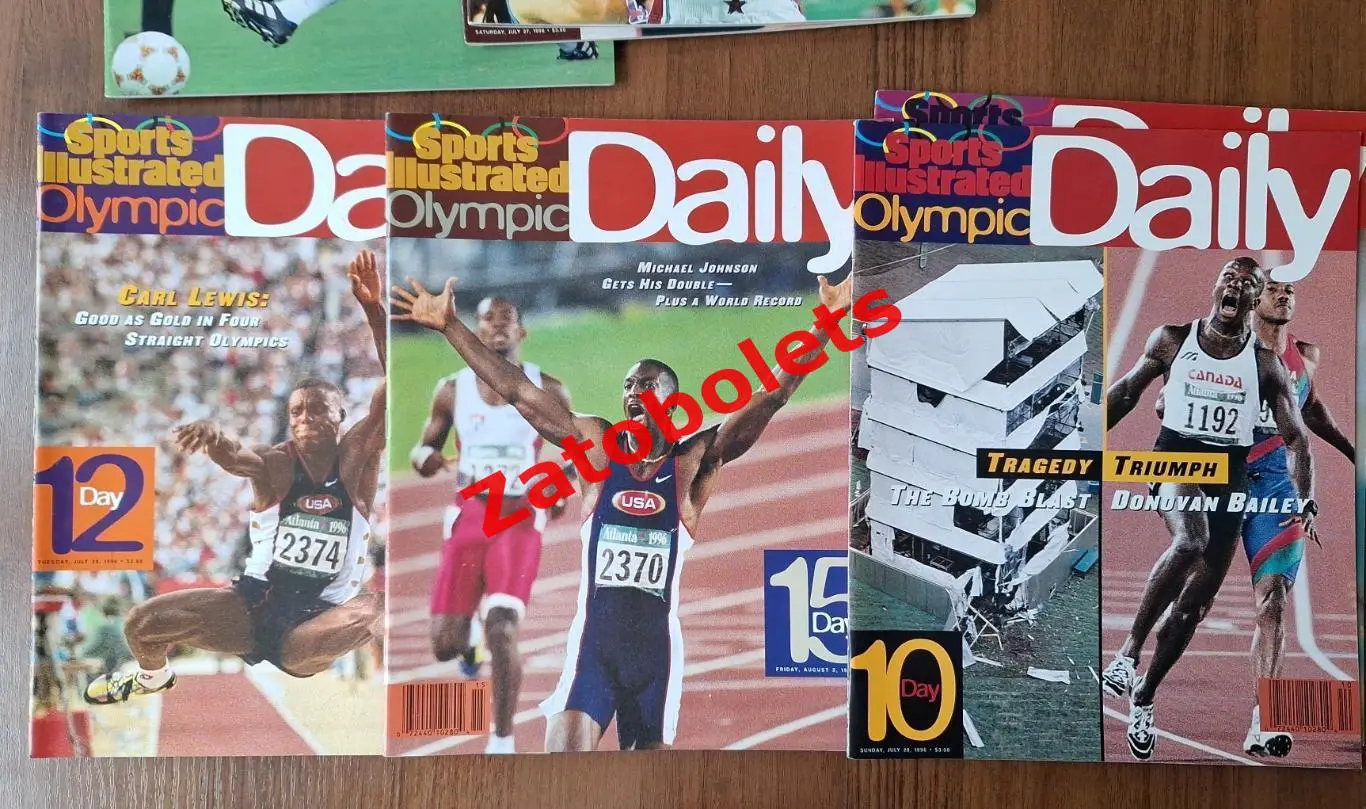 Олимпийские Игры Олимпиада 1996 Атланта США Дневные программы 18 выпусков 6