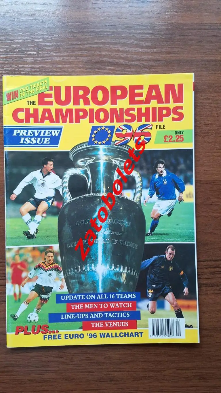 Чемпионат Европы 1996 Превью / Сборная России