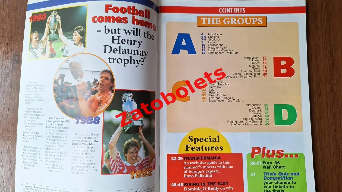 Чемпионат Европы 1996 Превью / Сборная России 1