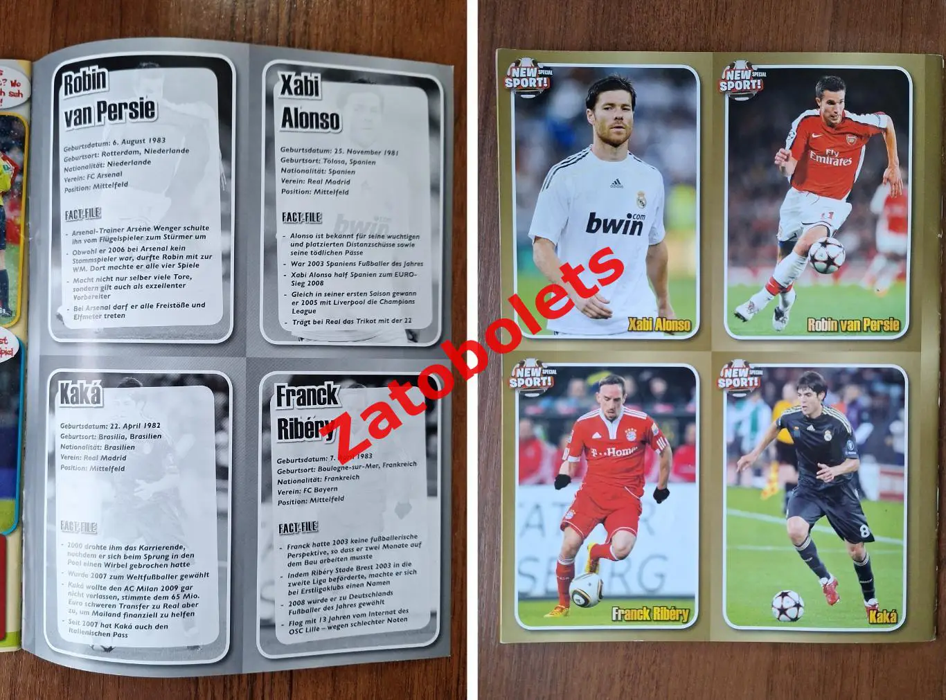 Журнал NEW SPORT Чемпионат Мира 2010 Месси Роналдо Баллак Ибрагимович Кака 7