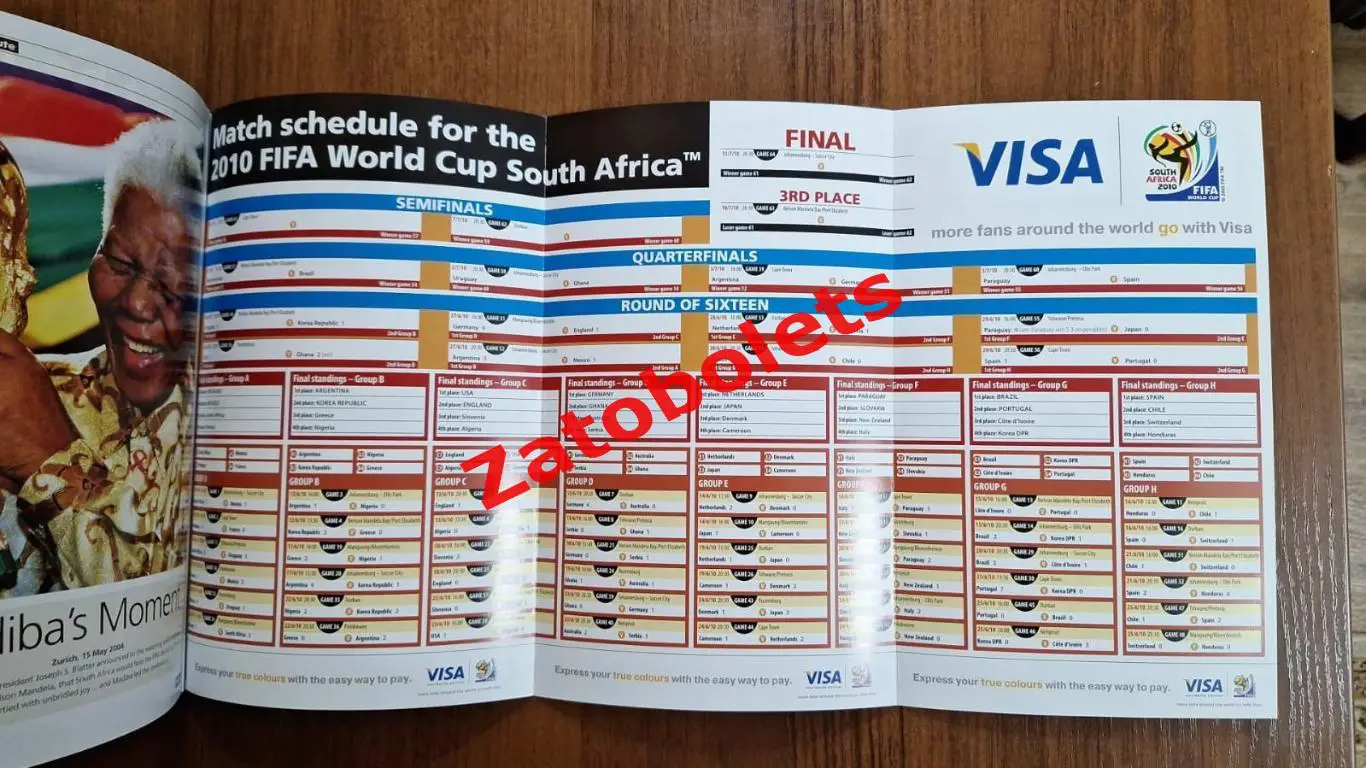 Испания - Нидерланды / Голландия 2010 Чемпионат Мира 2010 Финал 2