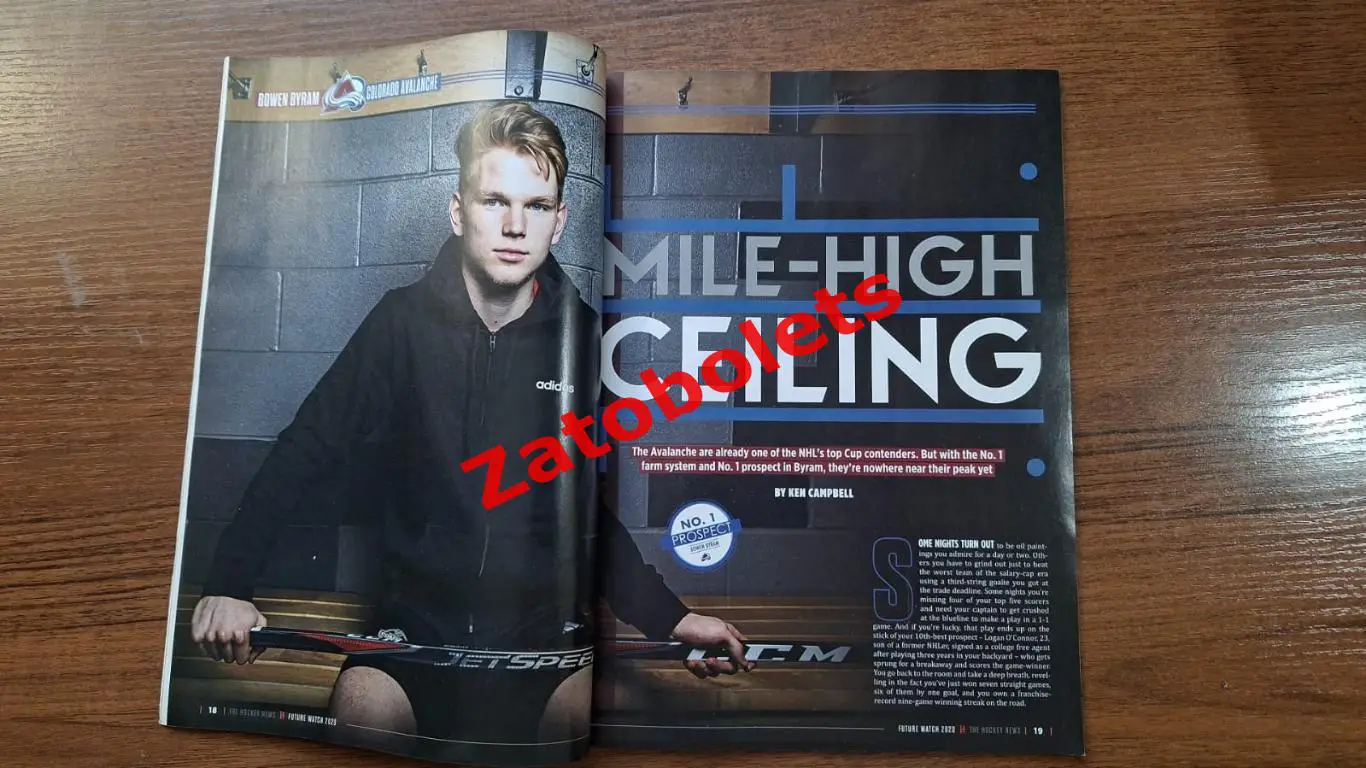 Хоккей-ньюс НХЛ The Hockey News Канада 2020 Капризов 3