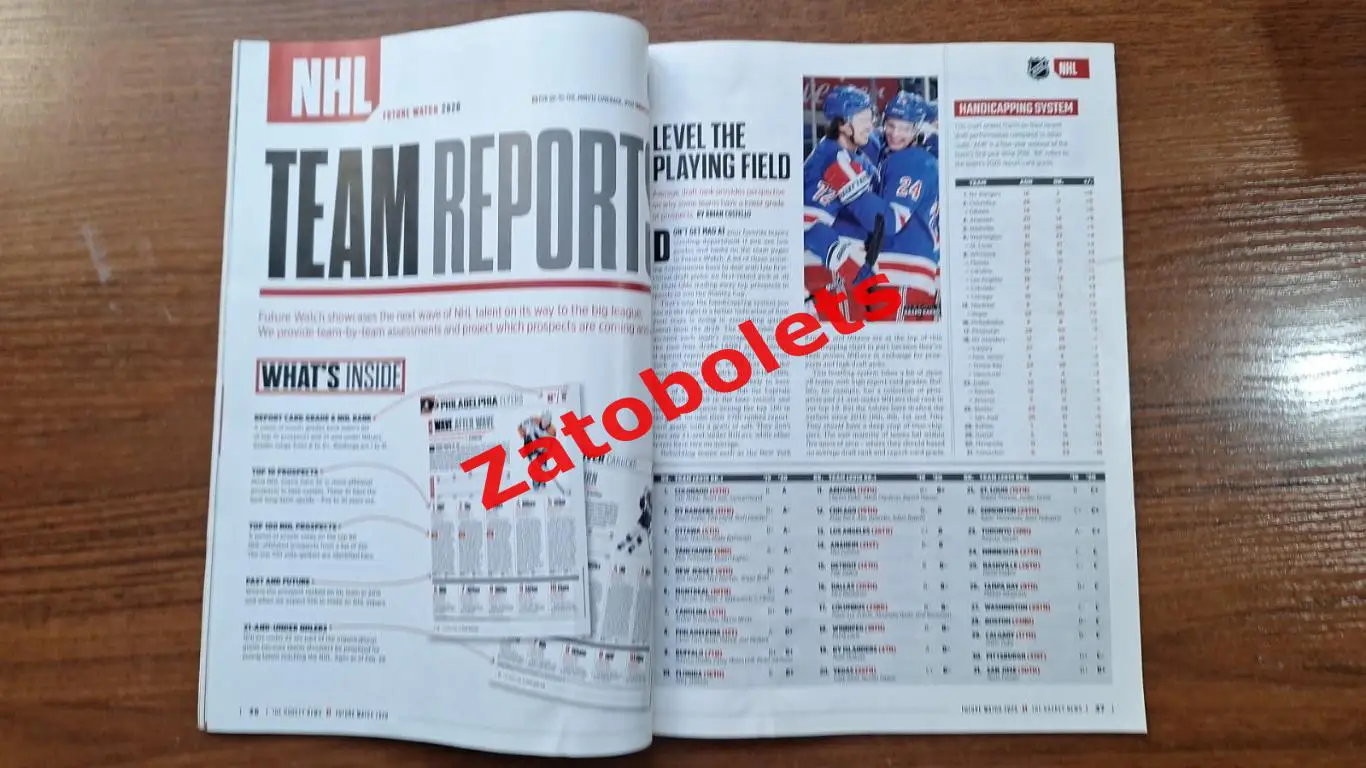 Хоккей-ньюс НХЛ The Hockey News Канада 2020 Капризов 5