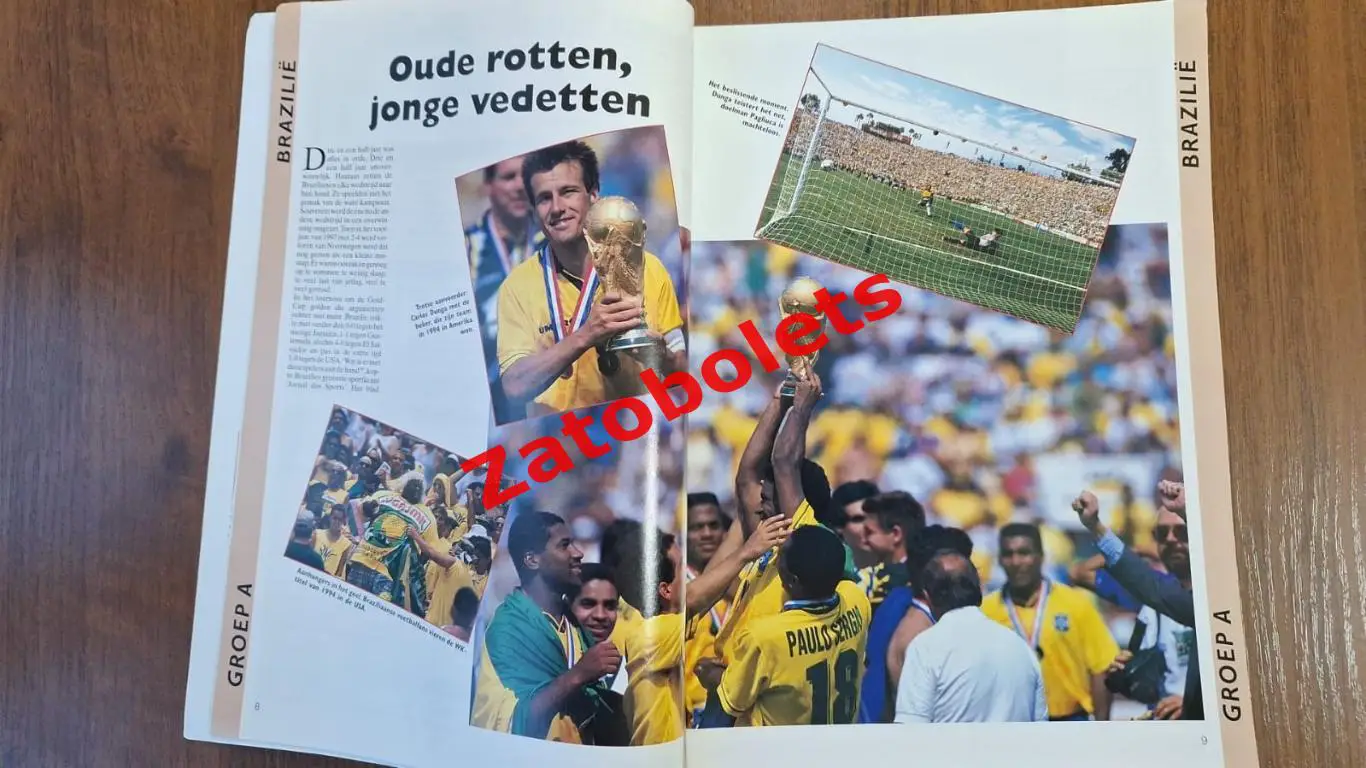 Чемпионат мира 1998 Франция Гид представление команд изд.Голландия 3