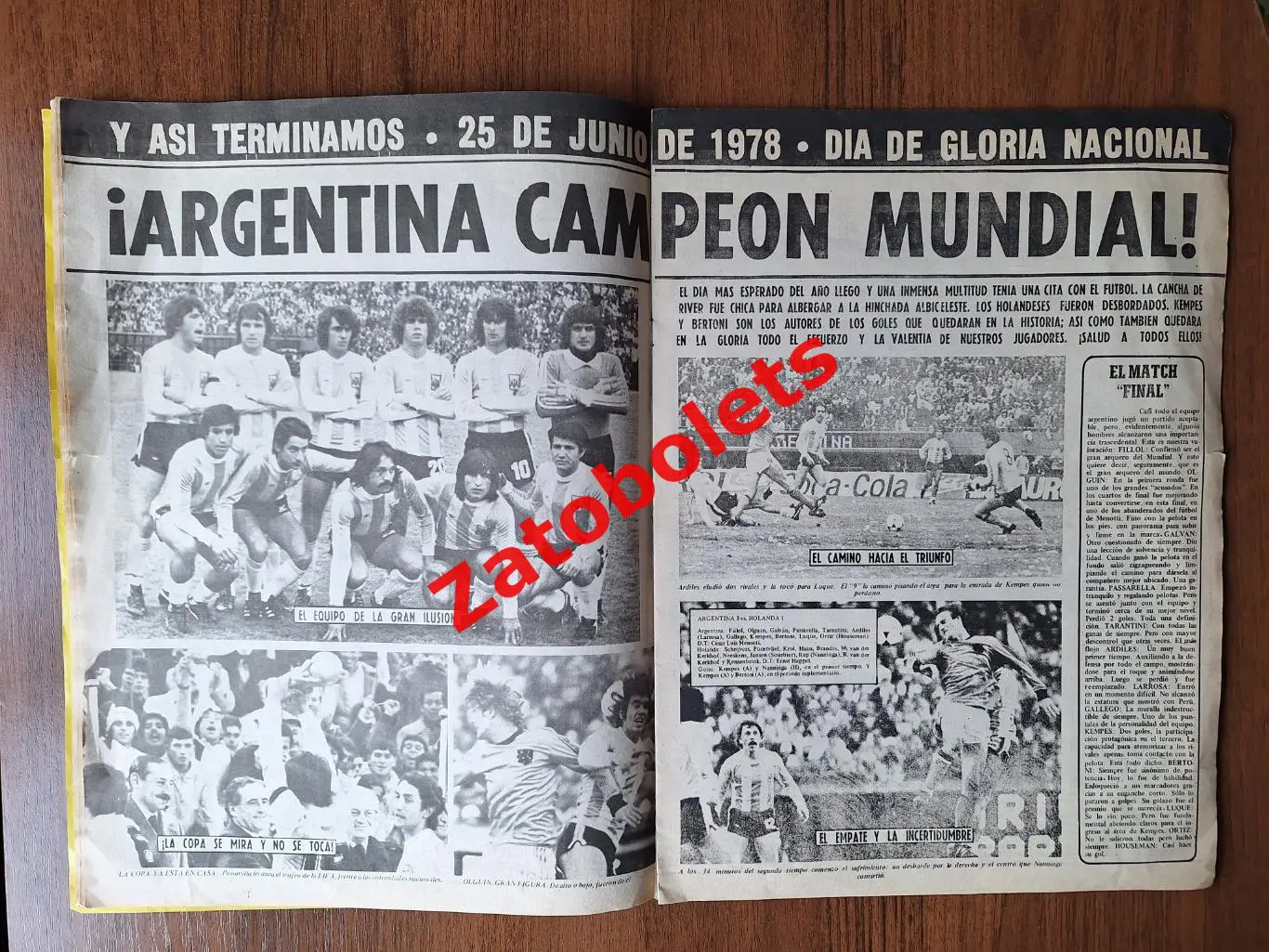 Чемпионат Мира 1978 Аргентина - Чемпион 36 стр 4
