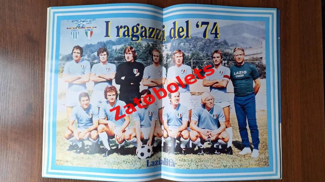 Футбол Lazialite Официальный клубный журнал Лацио Италия 1994 6