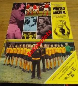 Вулверхэмптон - Арсенал 1979 Кубок Англии Полуфинал