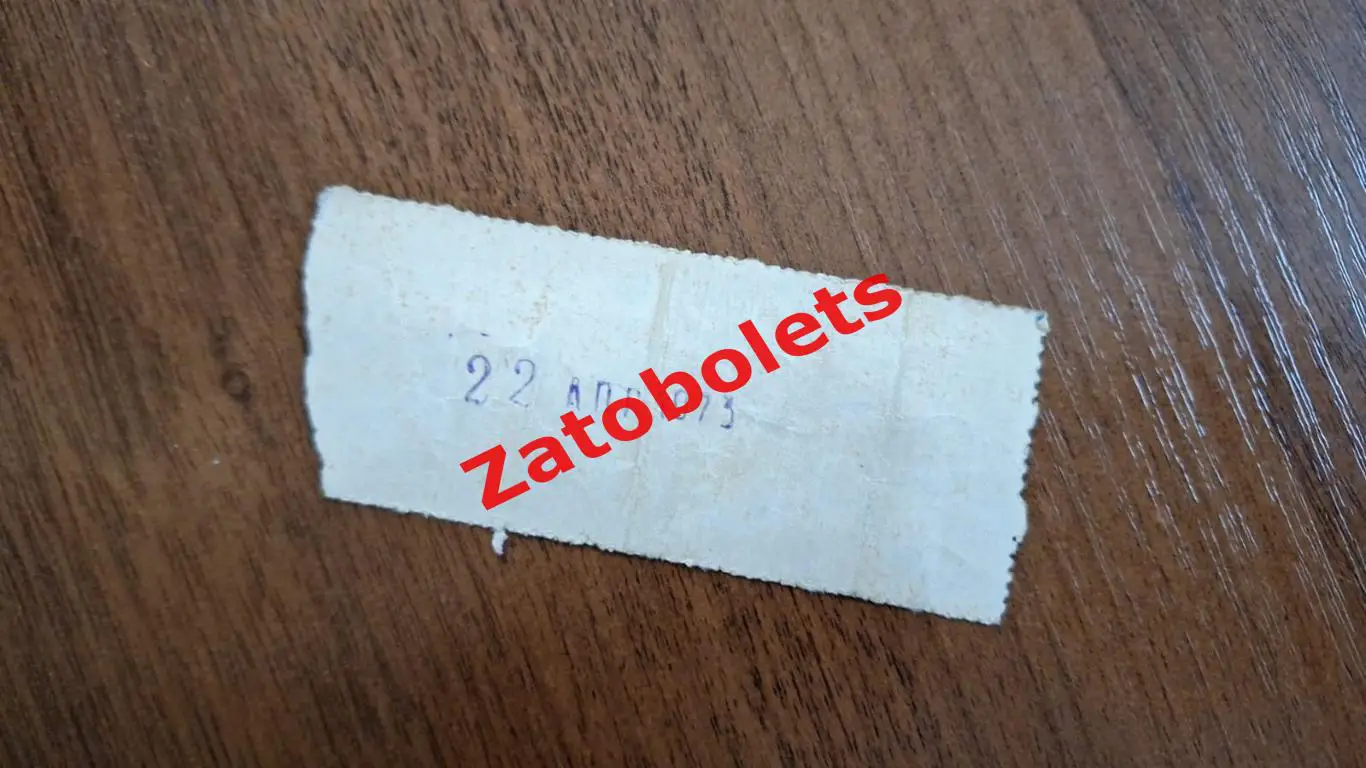 Билет Зенит Ленинград - Кайрат Алма-Ата 22.04.1973 1