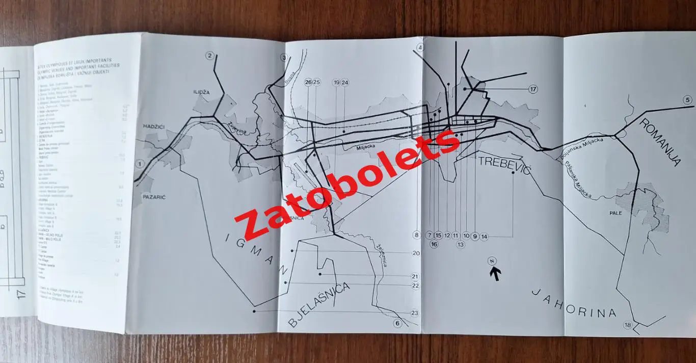 Олимпийские Игры Олимпиада 1984 Сараево официальный радио ТВ-гид 3