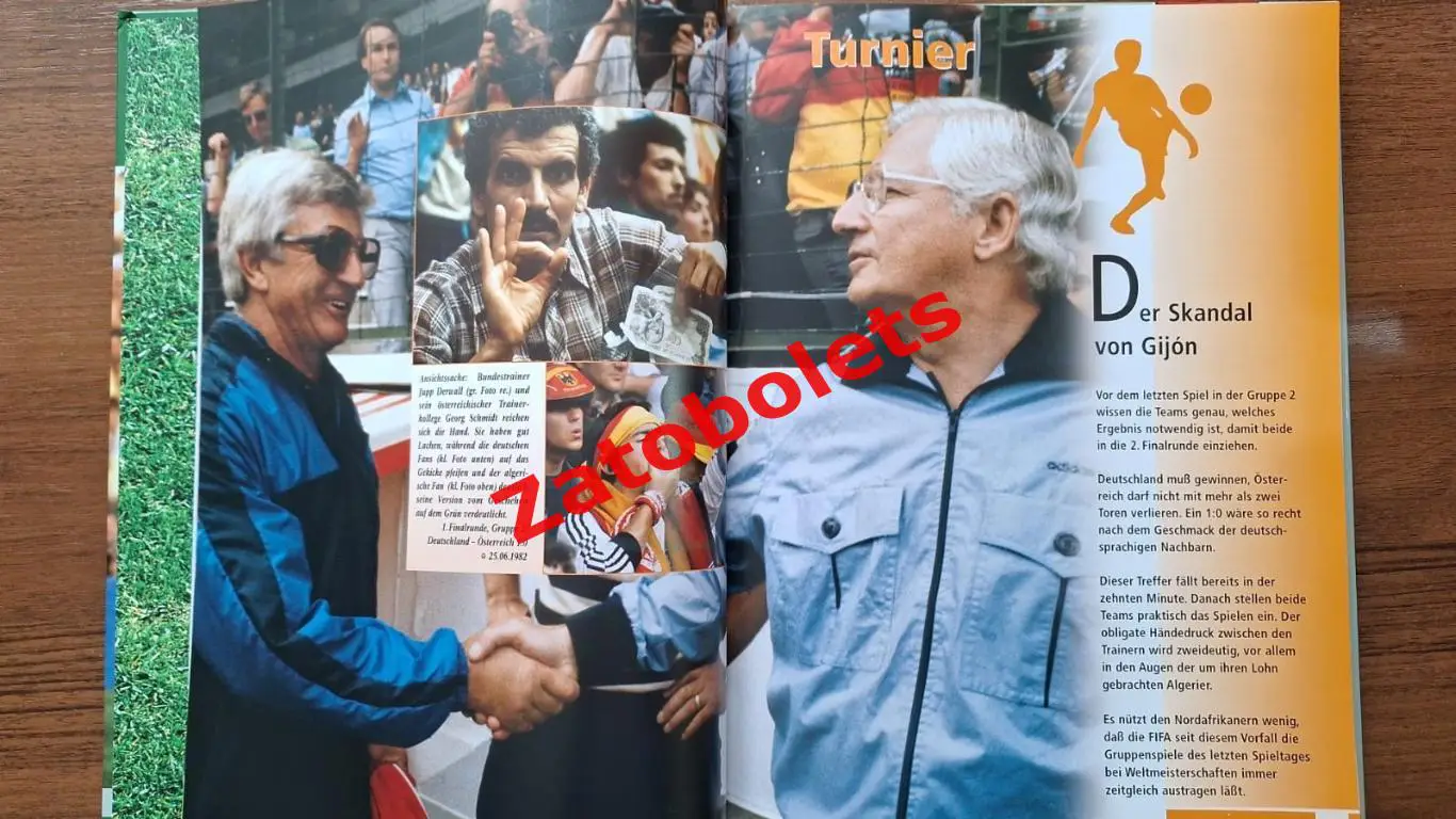 Книга-фотоальбом Чемпионат мира по футболу 1982 Испания Сборная СССР 3