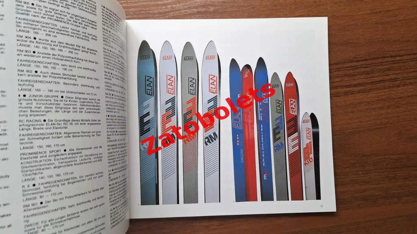 Олимпийская серия Олимпиада 1984 Сараево Каталог спортивного оборудования 3