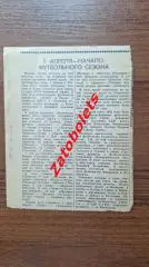 Футбол Чемпионат СССР 1956 1 апреля - начало футбольного сезона