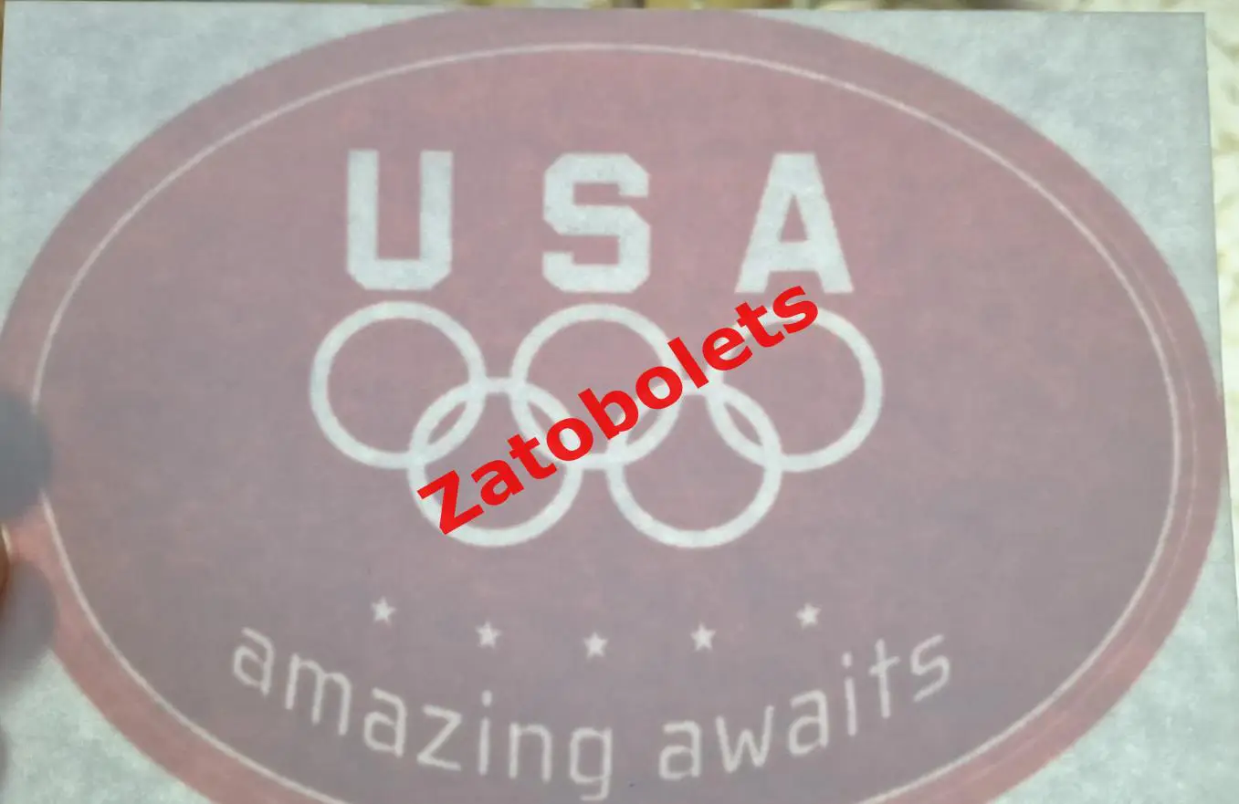 Наклейка-переводка Олимпийские игры Олимпиада США
