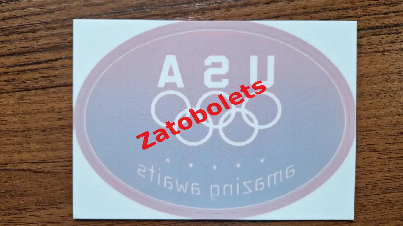 Наклейка-переводка Олимпийские игры Олимпиада США 1