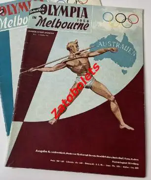 Олимпийские игры 1956 Олимпиада Мельбурн часть А Итоги