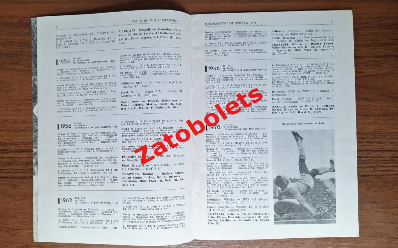 Футбол Чемпионат Мира 1974 Германия 1