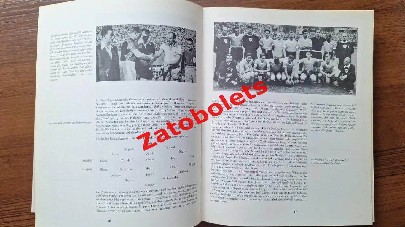 Фотоальбом Чемпионат мира по футболу 1962 Чили Мейзель / Винклер Сборная СССР 2