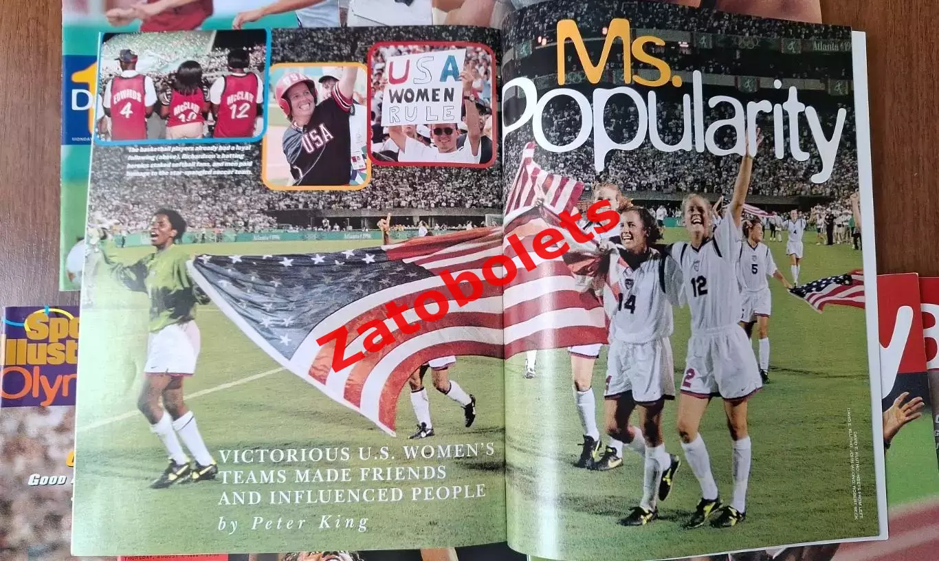 Олимпийские Игры Олимпиада 1996 Атланта США Дневные программы 18 выпусков 4