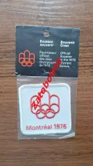 Нашивка шеврон Олимпийские Игры Олимпиада 1976 Монреаль Канада