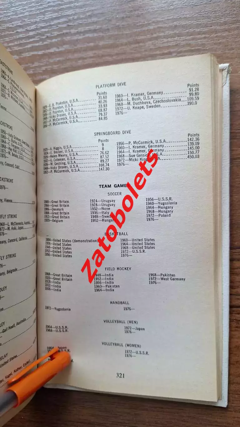 Олимпийские Игры Олимпиада 1976 Монреаль Канада Гид 3