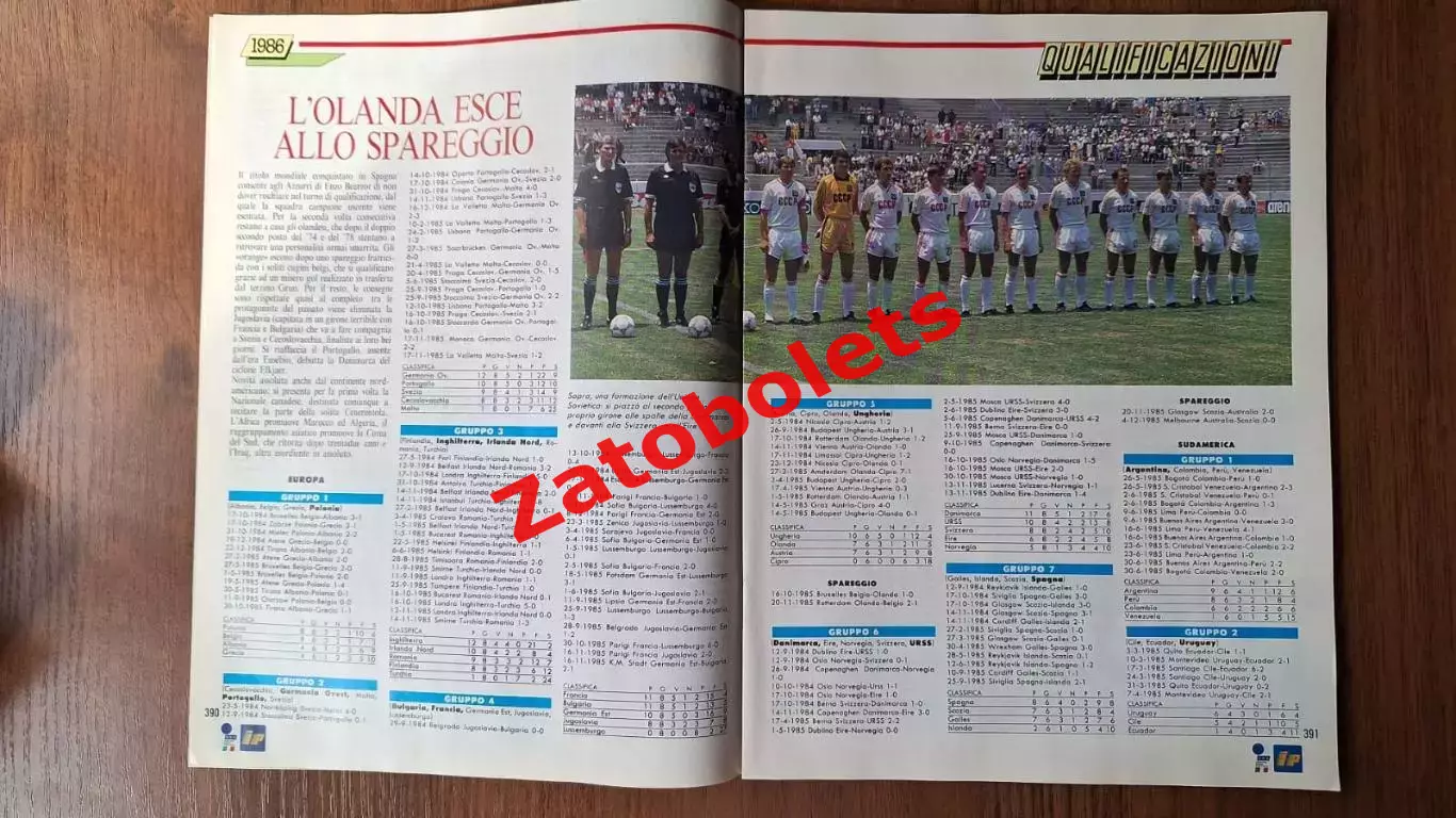 Чемпионат Мира 1986 Guerin Sportivo / Гуэрин Спортиво 1