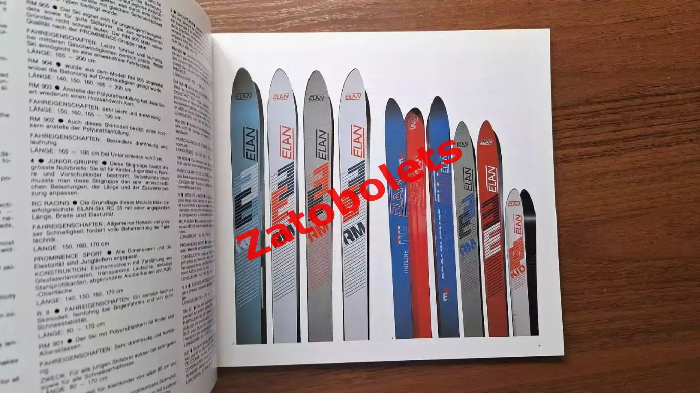 Олимпийская серия Олимпиада 1984 Сараево Каталог спортивного оборудования 3