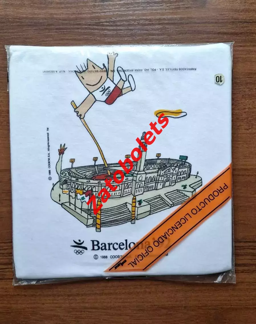 Футболка Олимпиада 1992 Олимпийские игры Испания Барселона