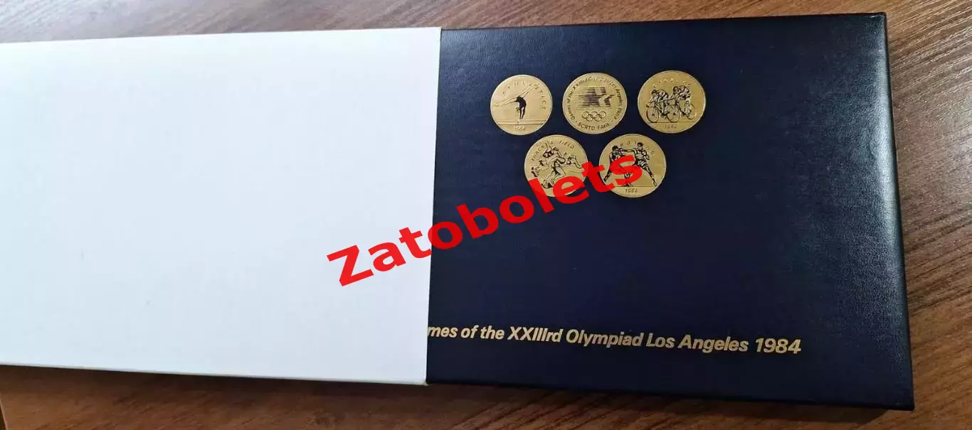 Летние Олимпийские игры 1984 Лос-Анджелес США Олимпиада Набор Монет жетоны 1