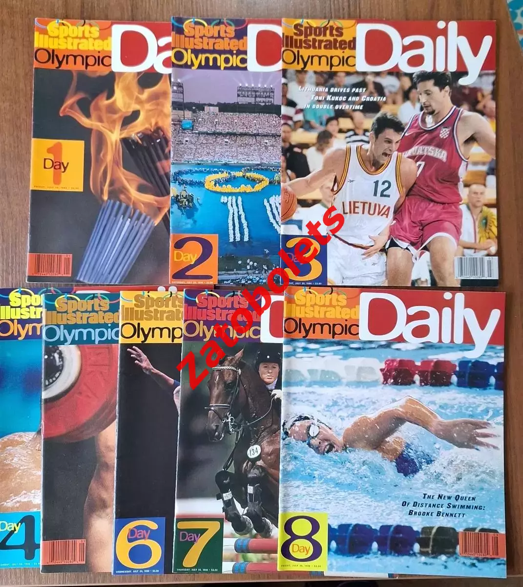 Олимпийские Игры Олимпиада 1996 Атланта США Дневные программы 18 выпусков